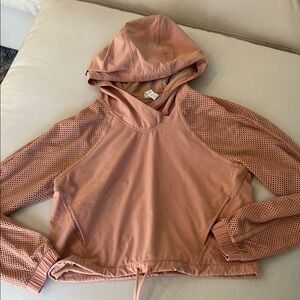 Lululemon Mesh Sleeve Hooded Jacket